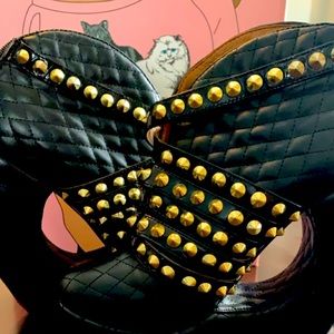 Jeffery Campbell studded prickly heels